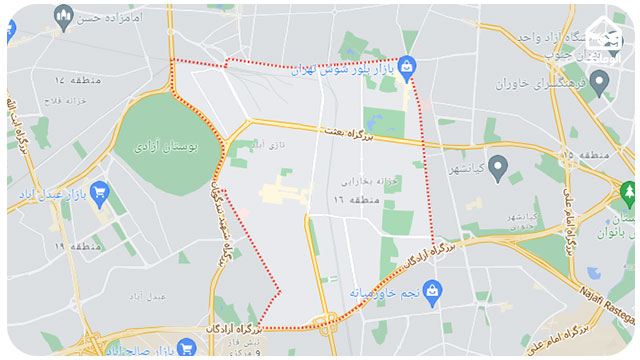 منطقه 16 تهران