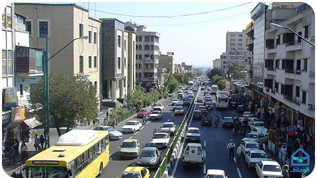محله های مرکزی تهران